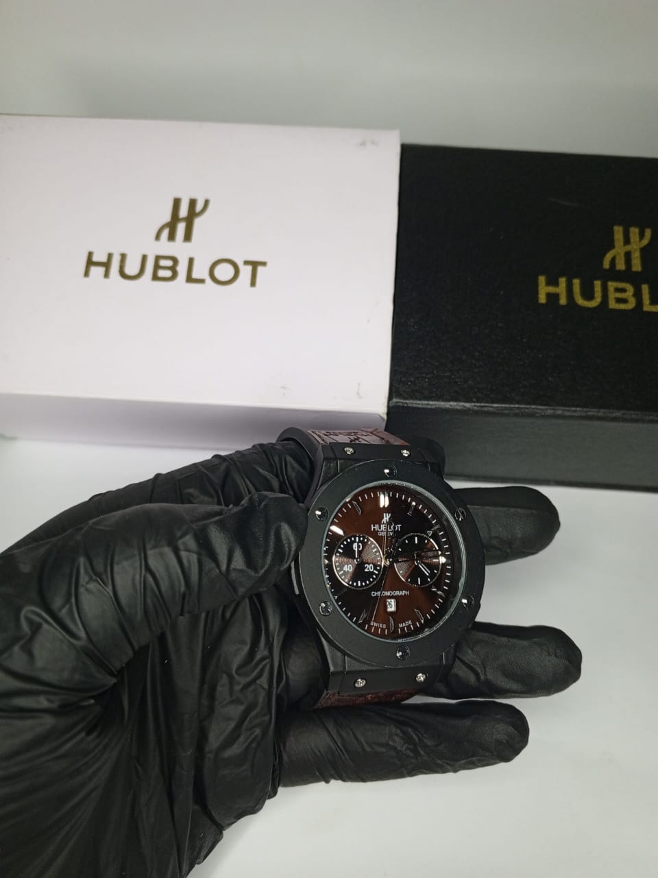 Hublot Classic Fusion Chronograph Titanium 45mm Mens Watch