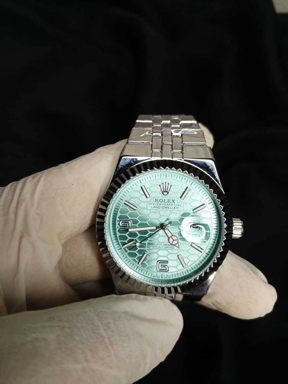 Rolex Land Dweller Truetone with Black Dial