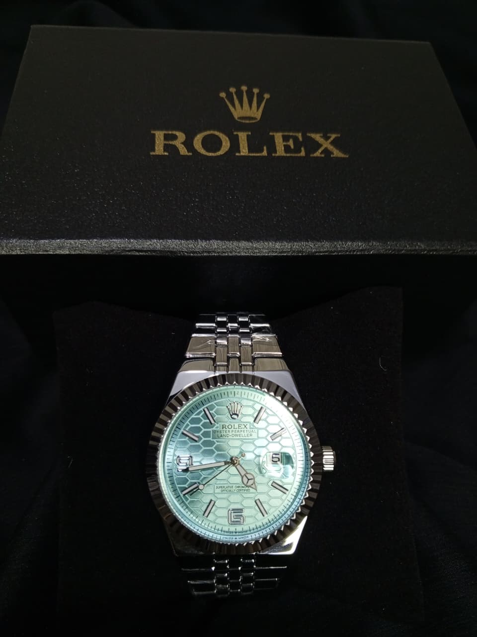 Rolex Land Dweller Truetone with Black Dial